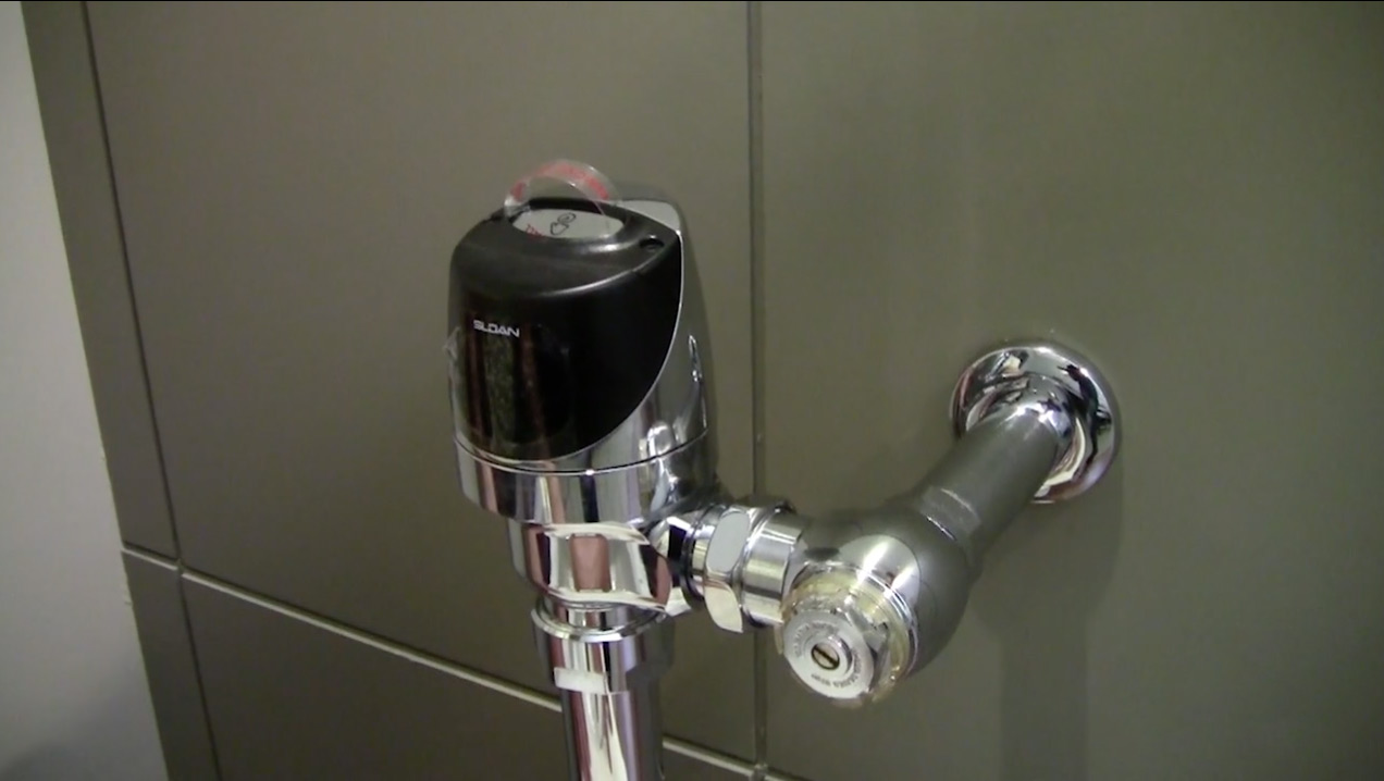 Troubleshooting Flushometers Auto Sensing Range Adjustment Sloan