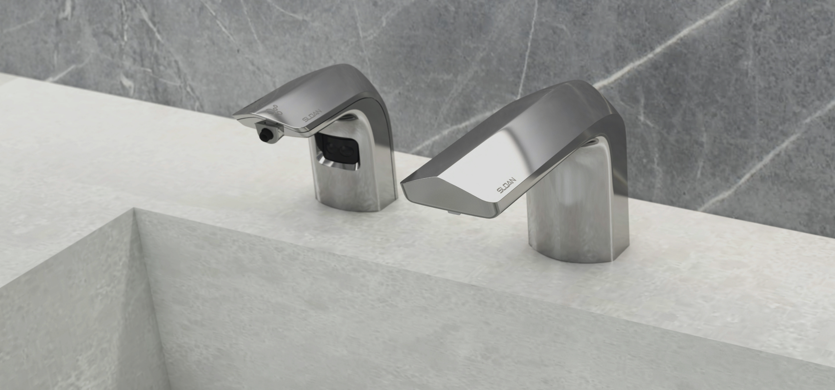 Sloan Asia Pacific new faucets and soap dispensers