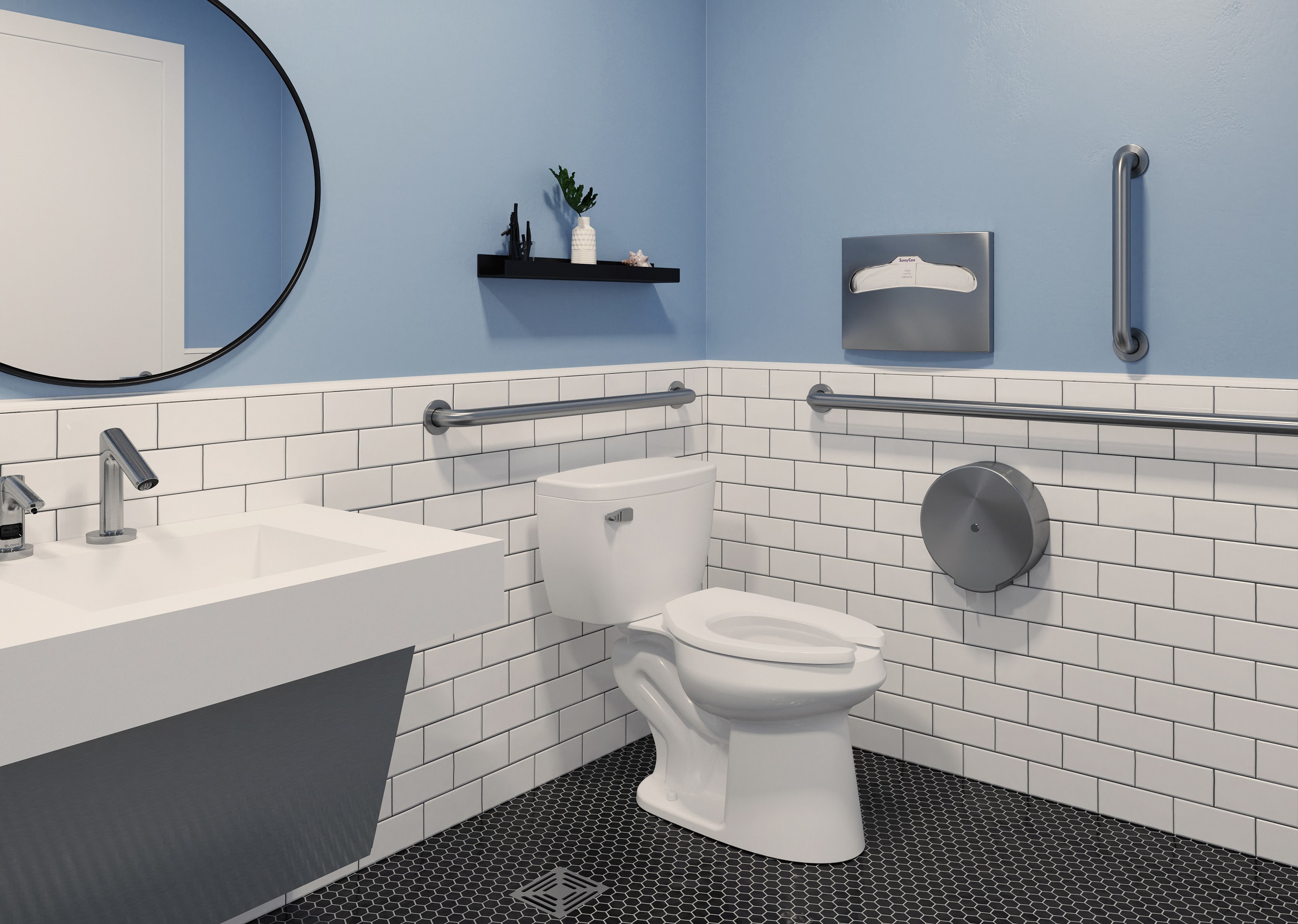 0.75 gpf Pressure-assisted Toilet