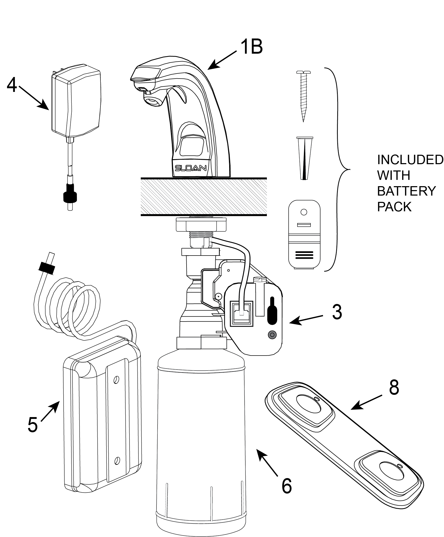 Line Drawing for ESD-200 / ESD-250