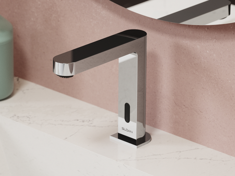 SF Deck-mounted Faucets in restroom