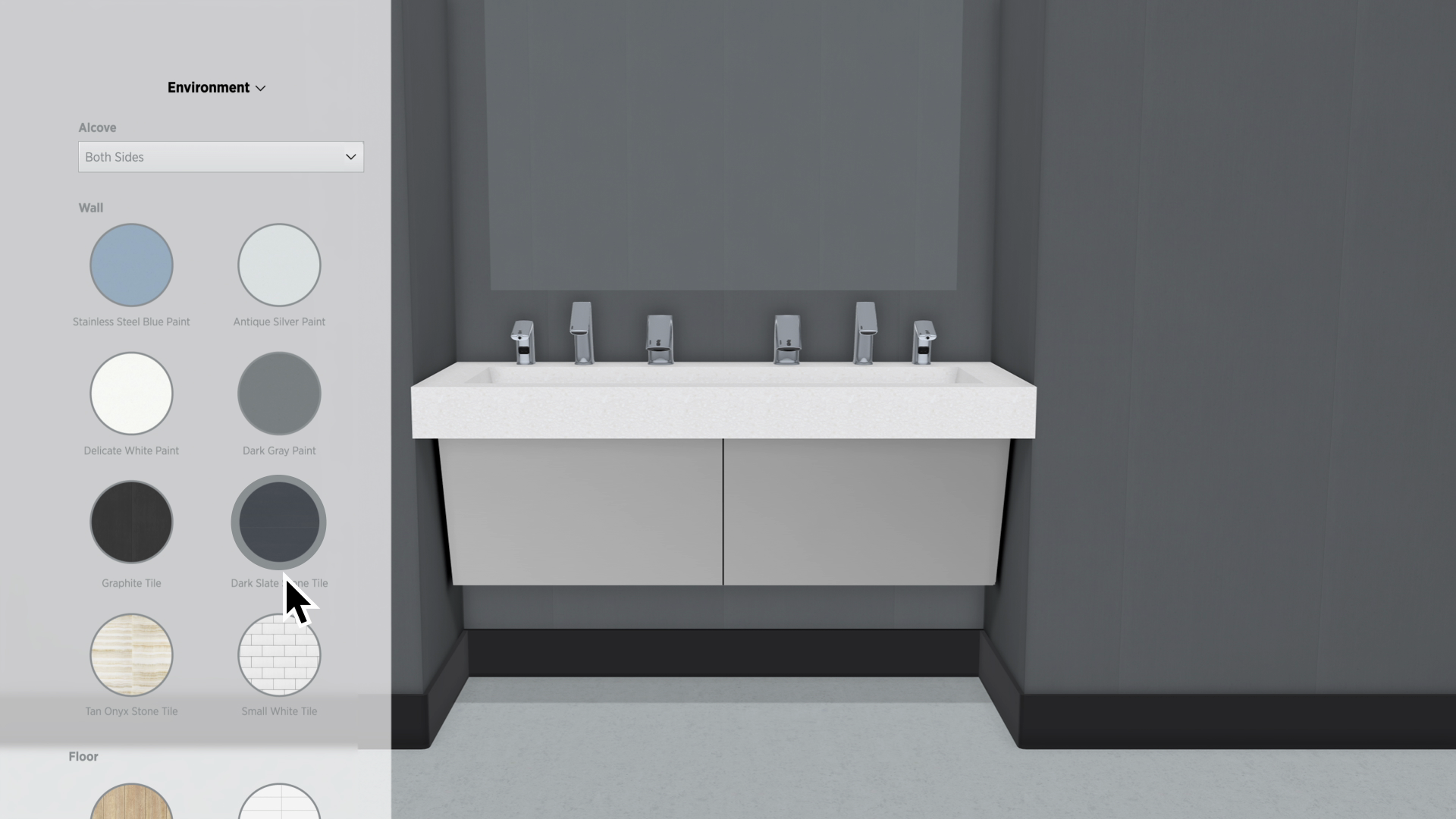 Sloan Sink Configurator 1