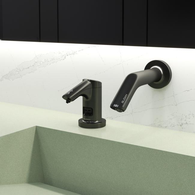 A cylindrical wall-mounted option.
